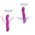 Love to Love Swap - uppladdningsbar G-punkt vibrator (lila)