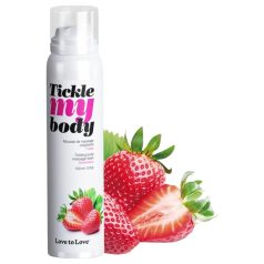 Tickle my body - massagefoam - jordgubb - 150ml