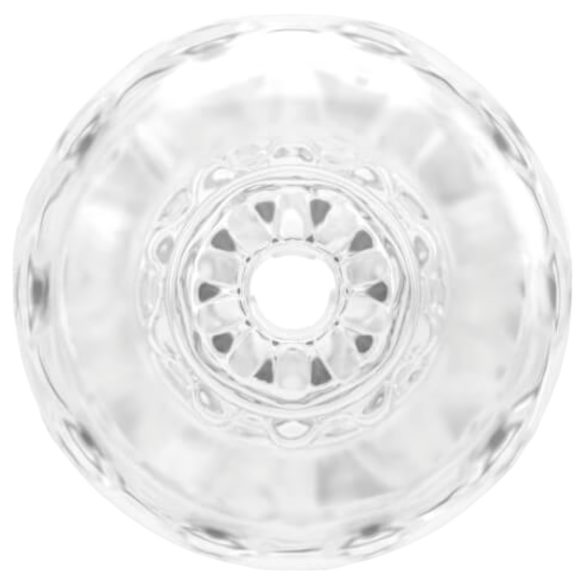 Dorcel - masturbator för män - dubbel öppning - transparent