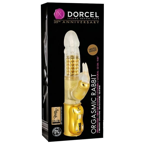 Dorcel Orgasmic Rabbit - guldfärgad klitorisstimulator
