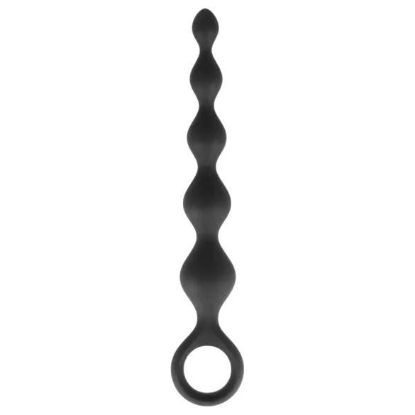 Dorcel Deep Feel - pärlformad analdildo (svart)