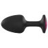 Dorcel Geisha Plugg Ruby M - Svart med rosa sten