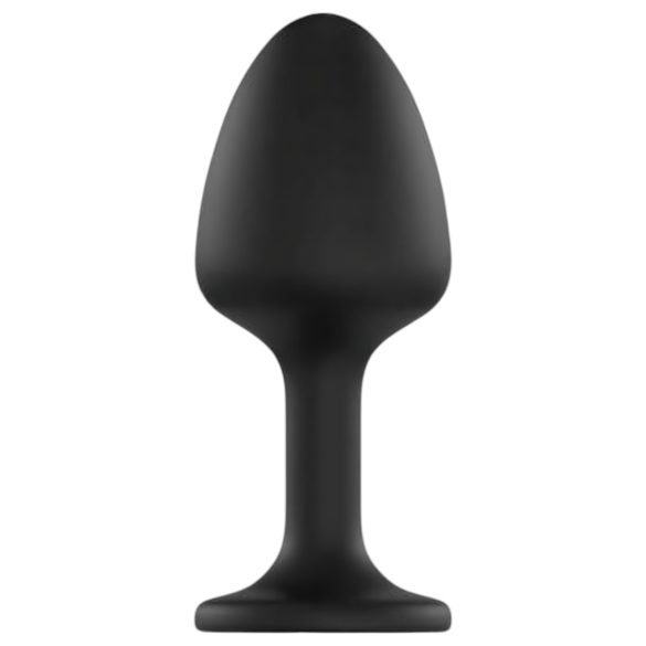 Dorcel Geisha Plug Diamond XL - Svart analplugg med vit juvel