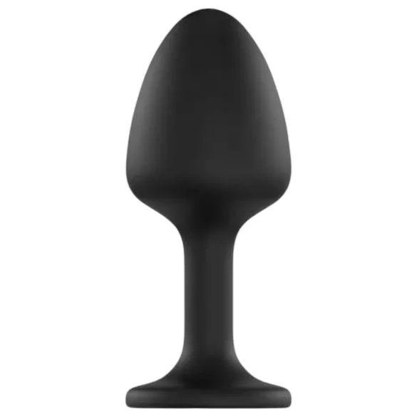 Dorcel Geisha Plug Diamond XL - Svart analplugg med vit juvel
