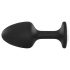 Dorcel Geisha Plug Diamond XL - Svart analplugg med vit juvel