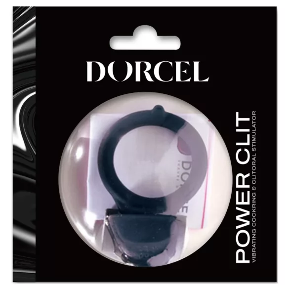 Dorcel Power Clit - vibrerande penisring (svart)