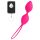 Dorcel Divine Balls - vibrerande geishakulor (rosa)