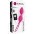 Dorcel Divine Balls - vibrerande geishakulor (rosa)