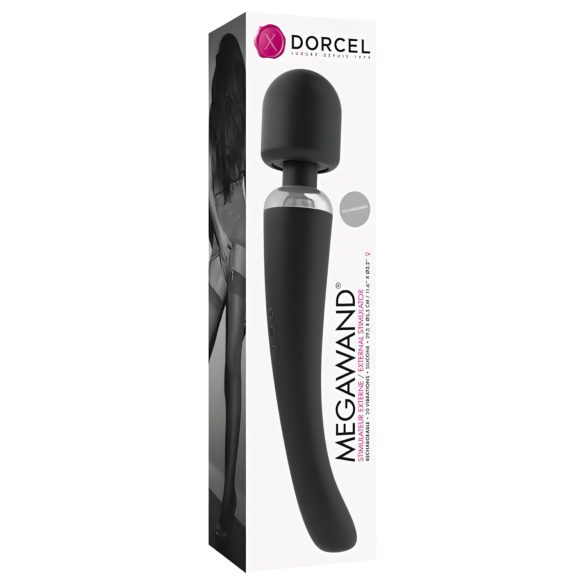 Dorcel Megawand - uppladdningsbar massagevibrator - svart