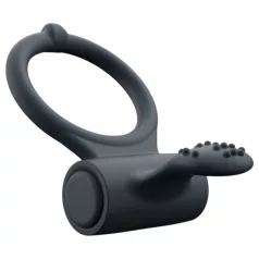   Dorcel Power Clit Plus - uppladdningsbar, vibrerande penisring (svart)