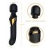 Dorcel Dual Orgasms Gold - 2-i-1 massagestav (svart)