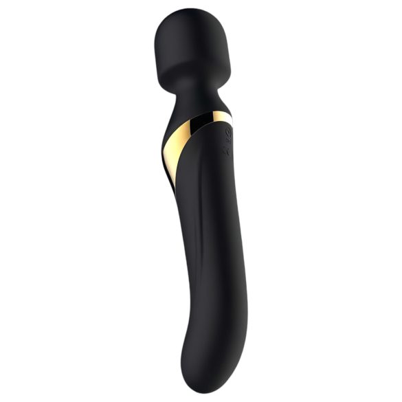 Dorcel - 2-i-1 vibrator och massager - svart