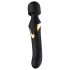 Dorcel Dual Orgasms Gold - 2-i-1 massagestav (svart)