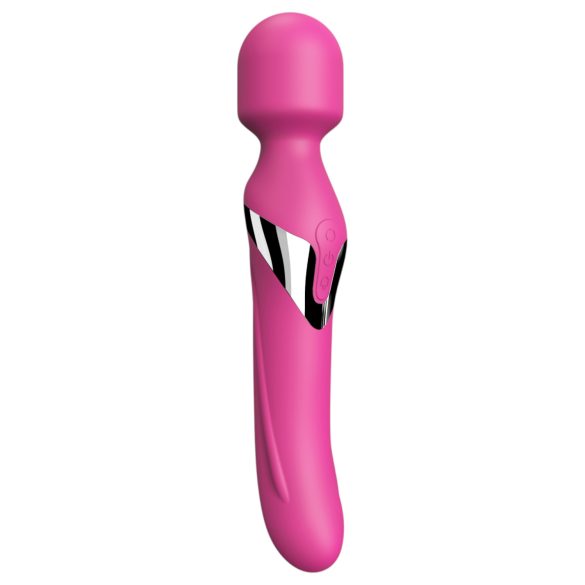 Dorcel Dual Orgasms - uppladdningsbar 2‑i‑1 massagevibrator (rosa)