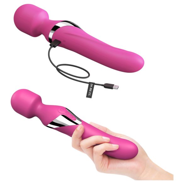 Dorcel Dual Orgasms - uppladdningsbar 2‑i‑1 massagevibrator (rosa)