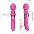 Dorcel Dual Orgasms - uppladdningsbar 2‑i‑1 massagevibrator (rosa)