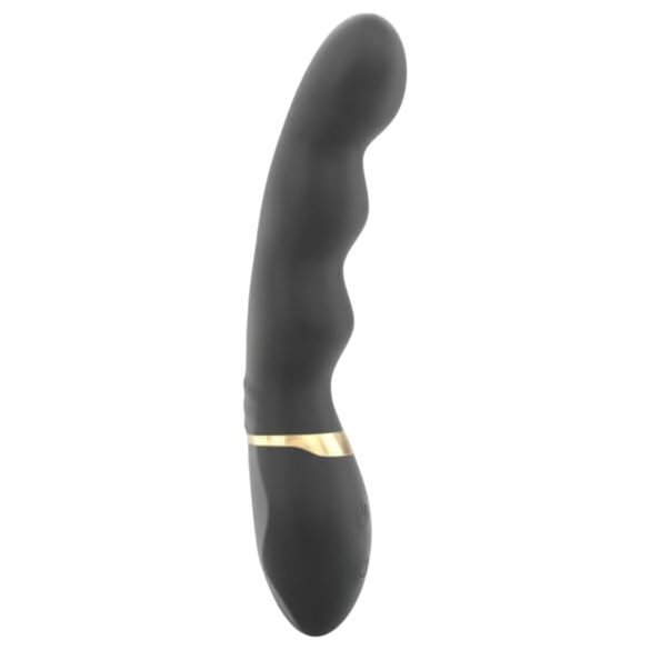 Dorcel Too Much 2.0 - uppladdningsbar, 3 motorer vibrator (svart-guld)