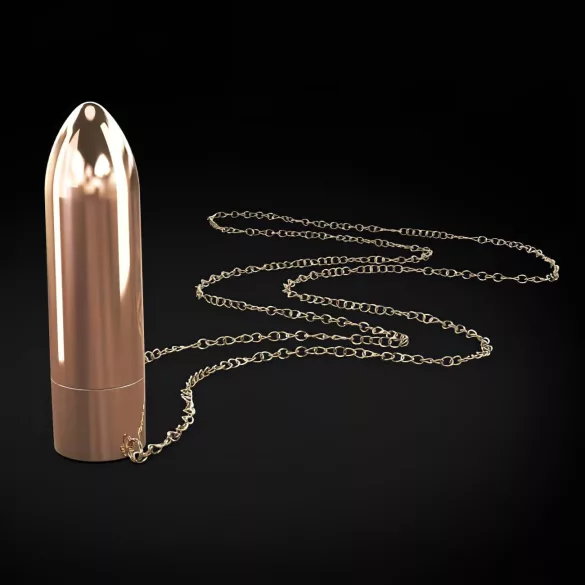 Dorcel - vattentät vibratorhalsband (roseguld)