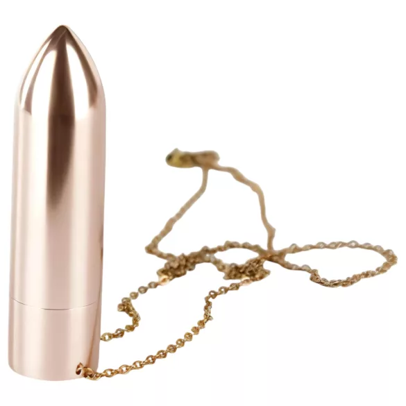 Dorcel - vattentät vibratorhalsband (roseguld)