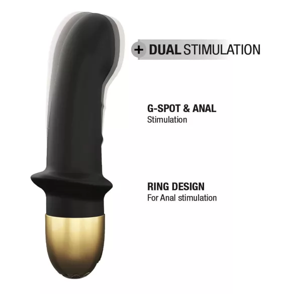 Dorcel Mini Lover 2.0 - uppladdningsbar G-punktsvibrator (svart/guld)