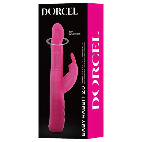 Dorcel Baby Rabbit 2.0 - uppladdningsbar klitorisstimulator (rosa)
