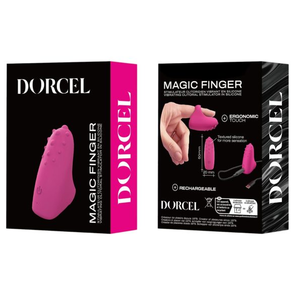 Dorcel Magiska Fingret - laddningsbar fingervibrator (rosa)