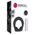 Dorcel Starkare Ring - Metallinsats Penisring (Svart)