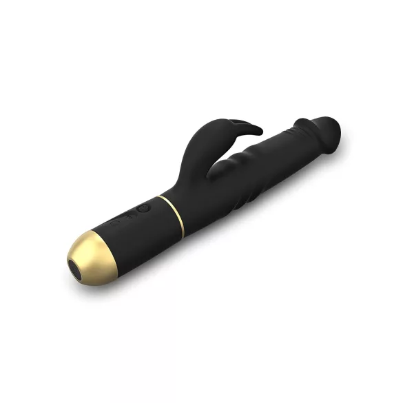Dorcel - rabbitvibrator med klitorisstimulator - svart
