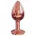 Dorcel Diamond Plug S - analplugg i aluminium - liten (roséguld)