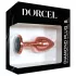 Dorcel Diamond Plug S - analplugg i aluminium - liten (roséguld)