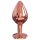 Dorcel Diamond Plugg M - analplugg i aluminium (roseguld)