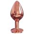 Dorcel Diamond Plugg M - analplugg i aluminium (roseguld)