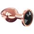 Dorcel Diamond Plugg M - analplugg i aluminium (roseguld)