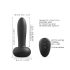 Dorcel Deep Thrust - kraftfull vibrator (svart)