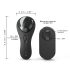 Dorcel Diskret Vibe+ - Trådlös klitorisvibrator (svart)