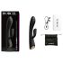 Dorcel Flexi Rabbit - Uppvärmd klitorisvibrator (svart)