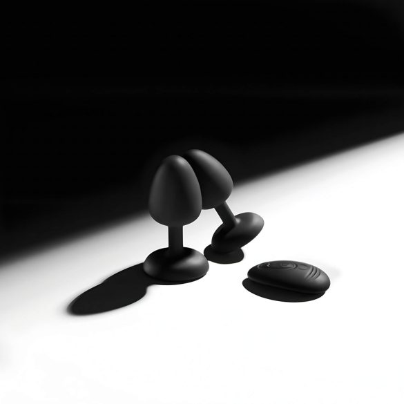 Dorcel fjärrstyrd analvibrator med kulor - Svart