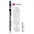 Dorcel Mr. Orgasm - kulformad penishylsa (genomskinlig)