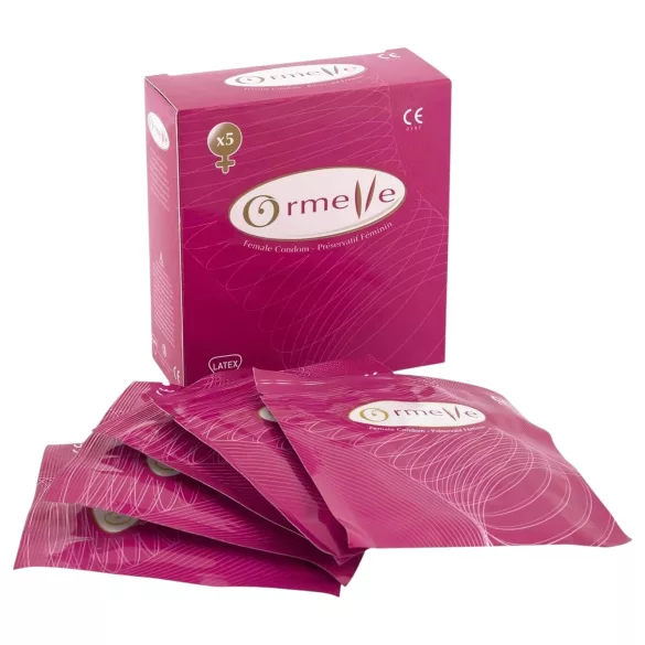 Ormelle Femail - kvinnokondom - 5 st
