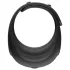 Funny Me - vibratorring med justerbar vibration - uppladdningsbar svart