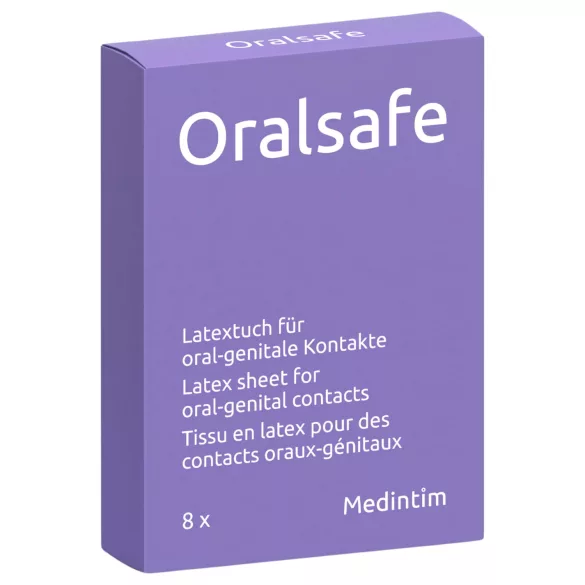 Oralsafe - oralsexskydd - engångs - 8 stycken