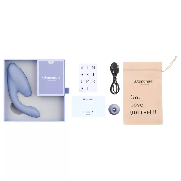 Womanizer Duo 2 - 2-i-1 G-punkt vibrator - lila