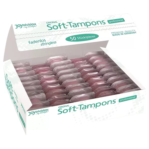 Joydivision Soft-Tampons professional - tamponger utan snöre (50 st)