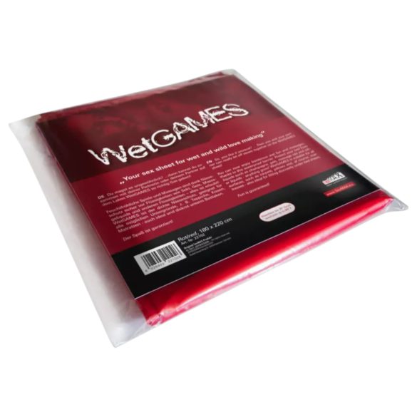 Joydivision WetGames - vattentät sexfilt - 180x220 (röd)