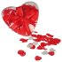 Hearts - badkonfetti rosblad - doftande - 30g
