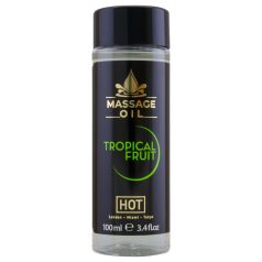 HOT - massageolja - tropisk frukt - 100ml