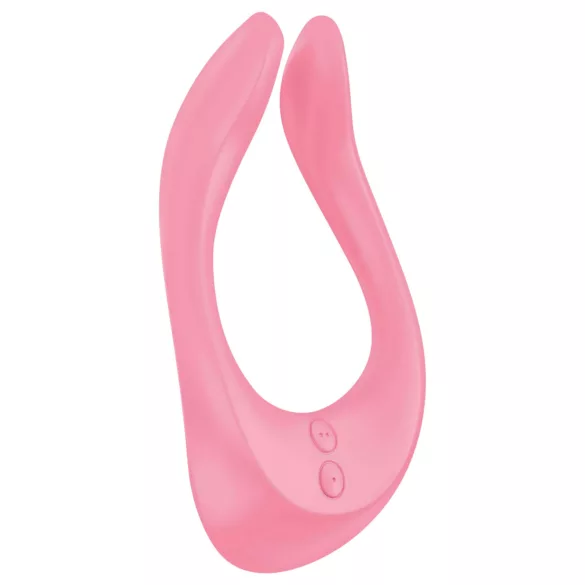 Satisfyer Endless Joy - parvibrator med batteri - rosa