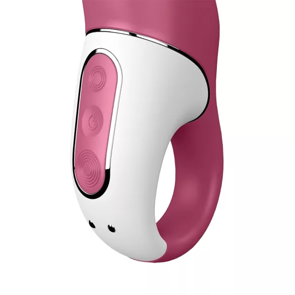 Satisfyer Petting Hippo - uppladdningsbar, vattentät vibrator (rosa)