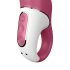 Satisfyer Petting Flodhäst - uppladdningsbar, vattentät vibrator (rosa)