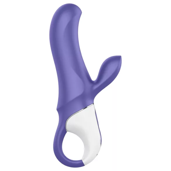 Satisfyer Magic Bunny - vattentät vibrator med klitorisklämmare (lila)